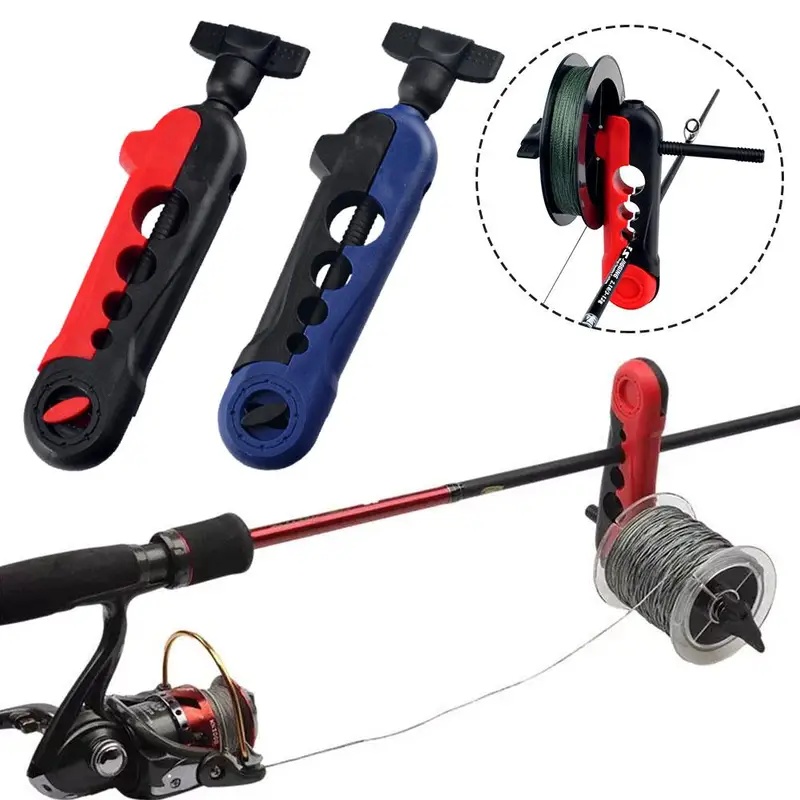 Fishing Line Dispenser - 携帯用釣り糸巻き取り器、スプール、ロッドホルダー、糸巻き機、スピニングリール、ベイトキャスティングリール、釣り用具