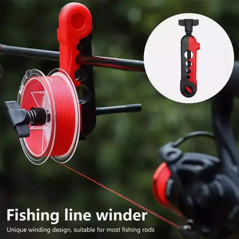 携帯用釣り糸巻き取り器、スプール、ロッドホルダー、糸巻き機、 - Fishing Line Dispenser のレビューと価格