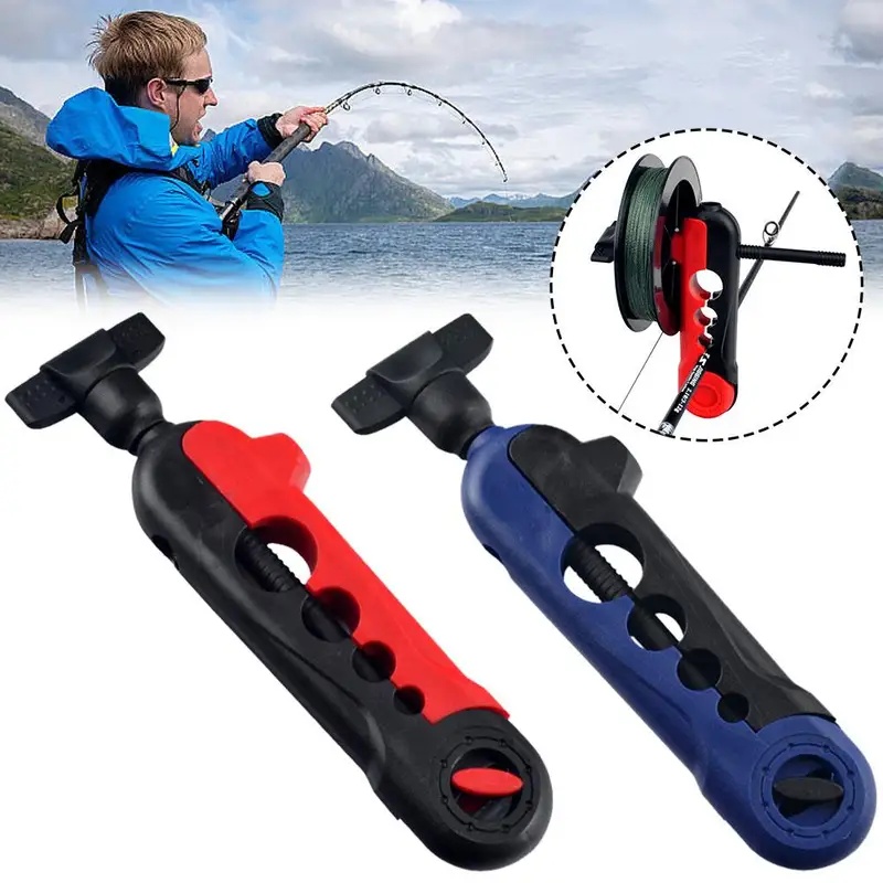 携帯用釣り糸巻き取り器、スプール、ロッドホルダー、糸巻き機、 - Fishing Line Dispenser のレビューと価格